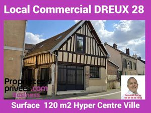 Location locaux professionnels 120 m² à Dreux (28100)  2 000 €