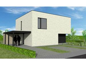 Nieuw te bouwen alleenstaande woning te Dikkelvenne.