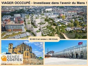 Viager occupé - H75 ans - LE MANS (72100)