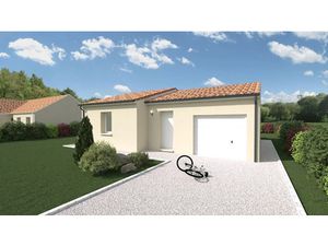 Vente maison neuve 4 pièces 62 m² à Ceaux-en-Loudun (86200)  125 885 €