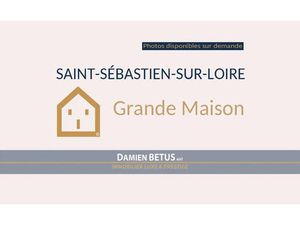 Vente maison 7 pièces 167 m² à Saint-sebastien-sur-loire (44230)  506 000 €