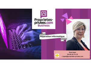 ILLE-ET-VILAINE-35400 SAINT MALO - FONDS DE COMMERCE RÉPARATION ET INSTALLATION INFORMATIQ