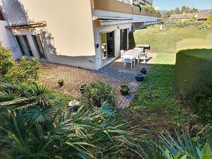 ANTIBES QUARTIER DU PUY /PISCINE- 3 PIECES AVEC REZ DE JARDIN DE 140m²env. - GARAGE DOUBLE