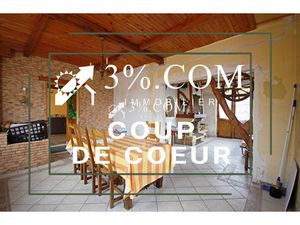 Maison indépendante 107 m²  6 pièces avec4 CH dont 1 au RDC