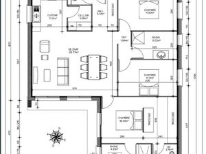 Vente maison 5 pièces 100 m² à Percy (50410)  149 000 €