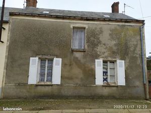 Maison à rénover RAMOULU 45300  ou corps de FERME  + TERRES AGRICOLES