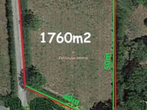 Terrain à bâtir de 1750m2