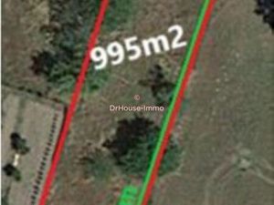 Terrain à bâtir de 995m2