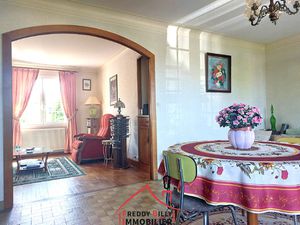 Pavillon 2 chambres + extension + sous-sol total  jardin clo