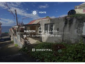 Maison T3 à rénover à BASSE-TERRE (Bas du Bourg)