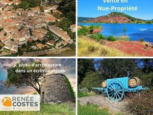 Vente en nue propriété - F71-H74 ans - CAUX (34720)