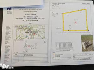 Terrain 727 m² RUFFIGNE