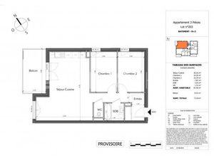 Vente appartement 3 pièces 63 m² à Loisin (74140)  337 000 €