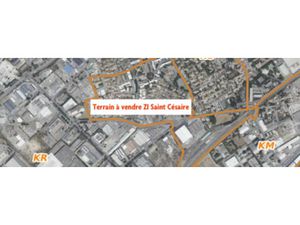 Terrain à vendre de 290 m2 secteur ZI de Saint Césaire à Nîmes
