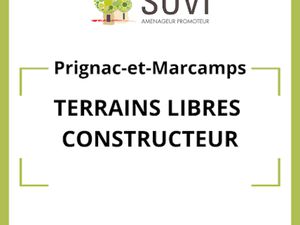 Vente terrain 767 m² à Prignac-et-Marcamps (33710)  80 000 €