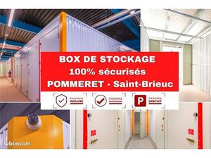 Box à louer - Garde meuble / Pommeret - Saint Brieuc / 2 m²
