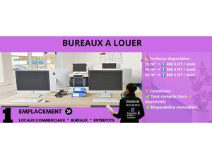 Montataire- LOCATION BUREAUX   faible loyer