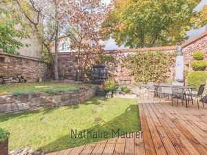 Maison Alsacienne avec jardin sans vis à vis  garage  cave et atelier