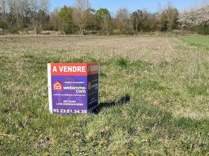 Vente terrain 5428 m² à Presles-et-Boves (02370)  53 800 €