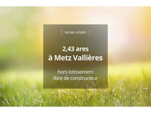 Terrain à Metz Vallières