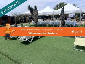 Vente terrain 1045 m² à Villeneuve-lès-Béziers (34420)  86 000 €
