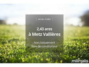 Achat Terrain 243m² METZ 57070