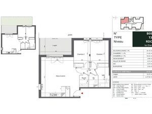 Vente appartement 3 pièces 69 m² à Merignac (33700)  365 000 €