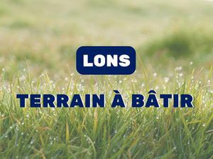 Vente terrain 675 m² Lons (64140)