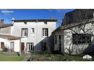 Agréable maison de village en pierres 160m² avec jardin et dépendances - idéal artisan