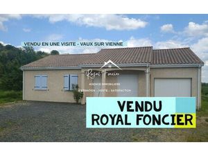 Vue sur la campagne (zone non constructible)  à 15 mn de CHATEL