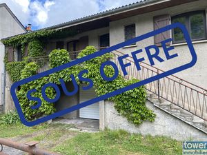 Maison de type 4 sur grand sous-sol avec jardin et dépendance