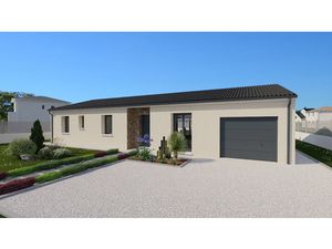 Vente maison neuve 6 pièces 107 m² à Montmorillon (86500)  182 590 €