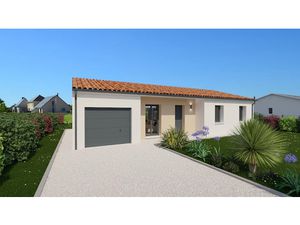 Vente maison neuve 5 pièces 89 m² à Scorbé-Clairvaux (86140)  167 260 €