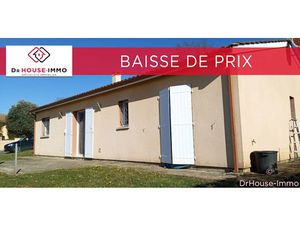 Vente maison 4 pièces 85 m² à Sauveterre-de-Guyenne (33540)  213 500 €
