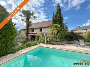Maison en pierre 158m2 - Piscine - Terrain 500m2