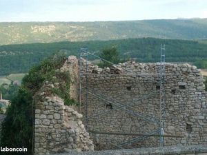 Terrains non constructible & ruine cadastrée du 11eme siècle