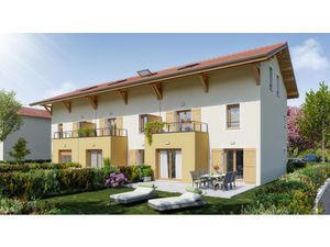 A SEGNY 01710  VILLA JUMELEE 138m2 HABITABLES AVEC JARDIN ET