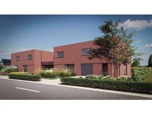 STIJLVOLLE HALFOPEN MODERNE NIEUWBOUW TE BELZELE