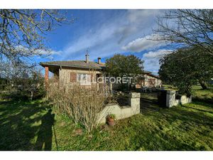 MAISON AVEC GRAND TERRAIN DIVISIBLE A VENDRE A GIROUSSENS