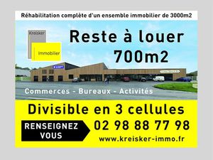 Location locaux professionnels 2600 m² à Morlaix (29600)  102 €