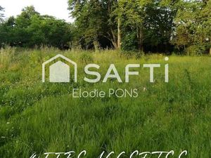 Beau terrain constructible  viabilisé 1896m²