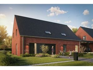 Deux maisons semi-mitoyennes à Dottignies avec grand jard...