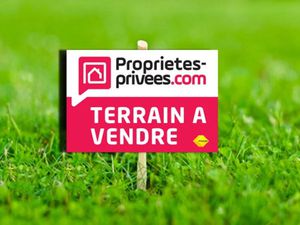 Vente terrain 800 m² à La Chapelle-sur-Loire (37140)  35 000 €