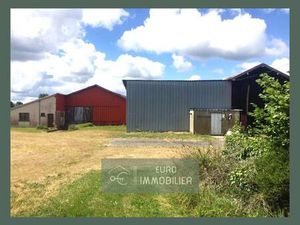 Proche Bazas - hangar de 570m2 sur 4105 m2 borné - entre Bazas et La Réole - Gironde (33).