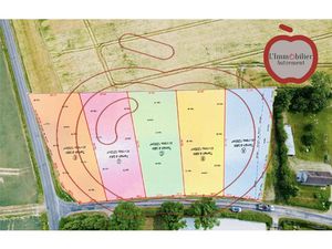 Vente terrain 1250 m² à Mandres (27130)  30 000 €