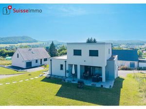 Maison contemporaine à Luze 148 m2 + sous-sol