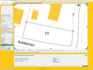 Terrain constructible 600 m2
