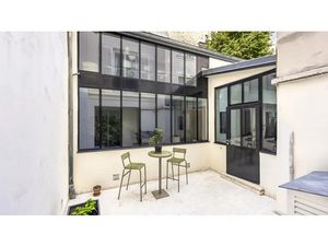 Paris 16e - JASMIN - Bâtiment indépendant à vendre - 6 pièces - 155m² Carrez - 190m² au so