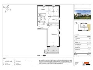 Vente appartement 4 pièces 82.65 m² à Sciez (74140)  418 000 €