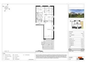 Vente appartement 4 pièces 82.65 m² à Sciez (74140)  434 000 €